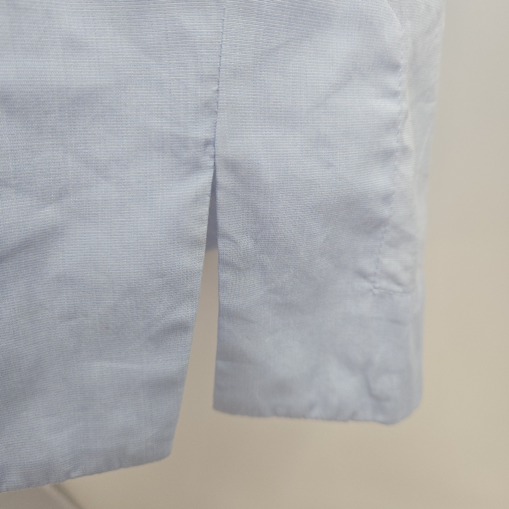Paige‎ Shirt Dress Light Blue Cotton Belted - Picture 7 of 15